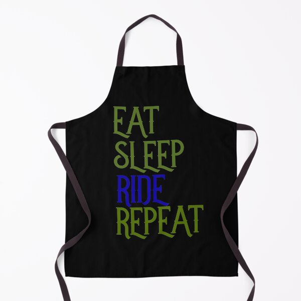 Item preview, Eat sleep ride repeat designed and sold by Monkey204.