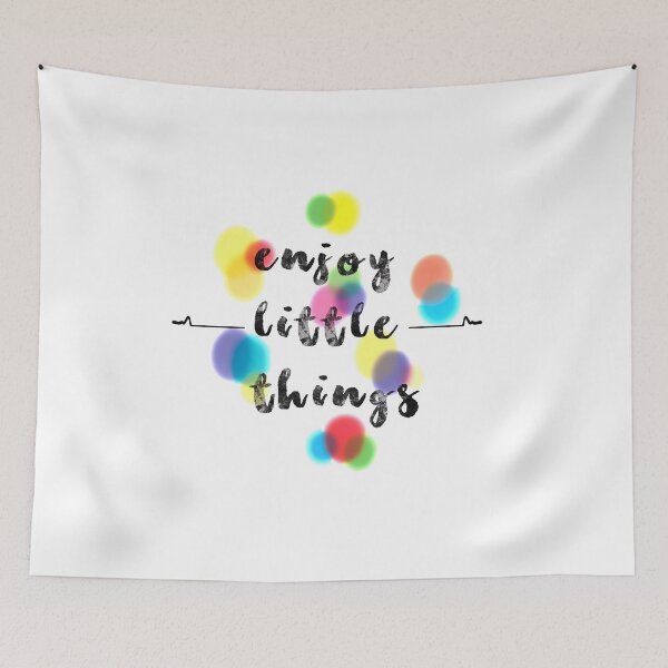 Item preview, Enjoy Little Things - Good Vibes designed and sold by tinypurpleland.