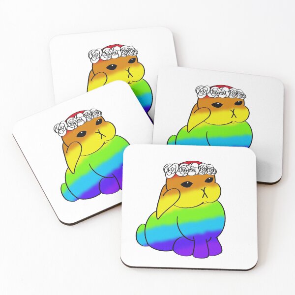Item preview, Rainbow Bunny designed and sold by TQsPinsNThings.