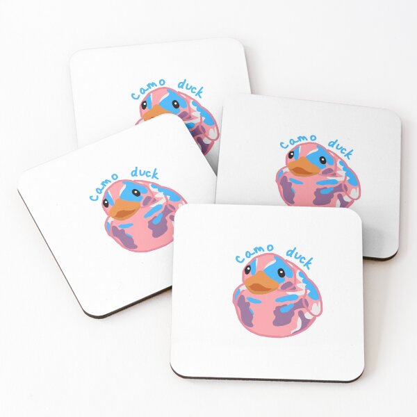 Item preview, Camo Duck, Rubber Duck designed and sold by stickersisters0.
