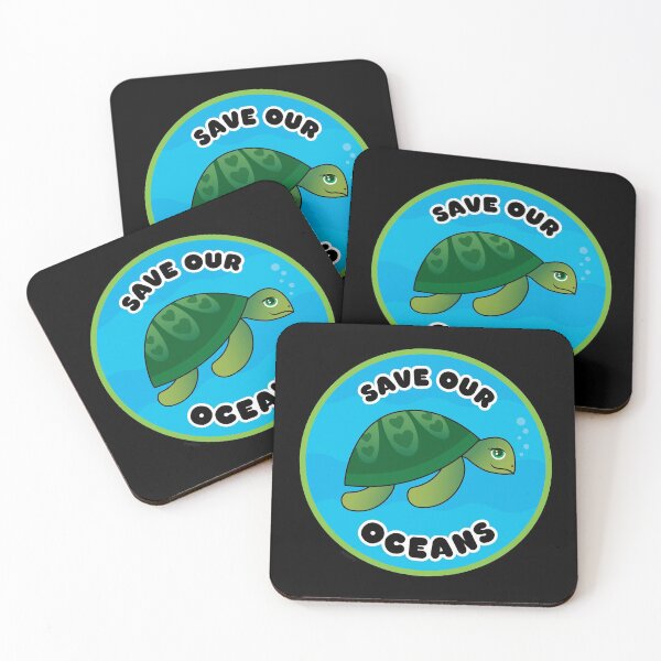 Item preview, Cute Turtle - Save Our Oceans Sea Turtle Endangered Species designed and sold by PUFFYP.