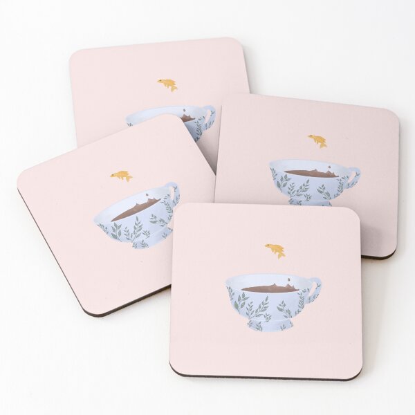 Item preview, Fish Outta Coffee designed and sold by DrawnbyHan.