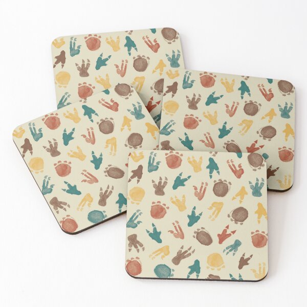 Item preview, Scattered Dinosaur Footprints designed and sold by VintageStyle.