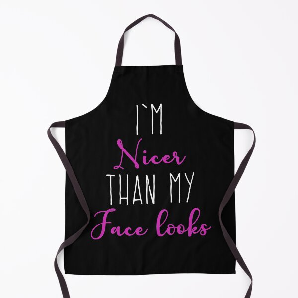 Item preview, Womens I m Nicer Than My Face Looks designed and sold by corbrand.