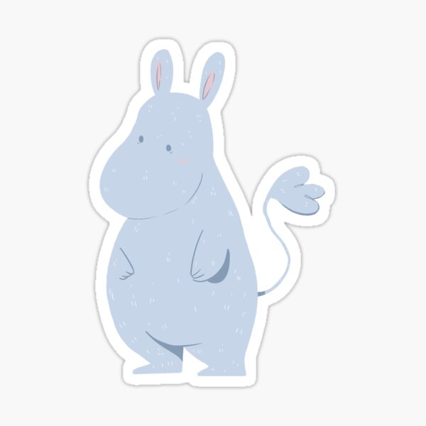 Moomintroll Sticker