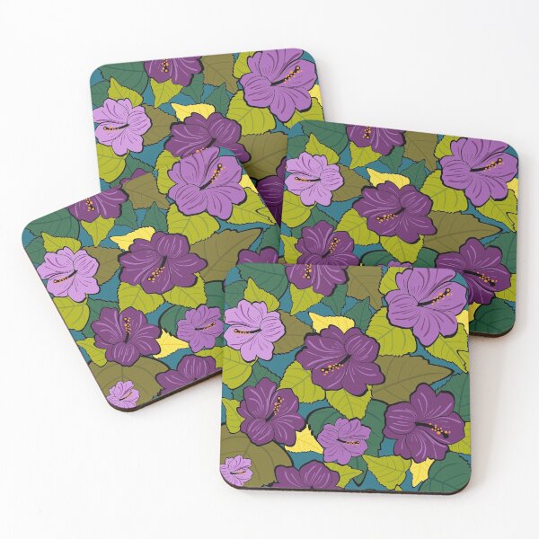 Item preview, Large Purple Hibiscus designed and sold by VintageStyle.