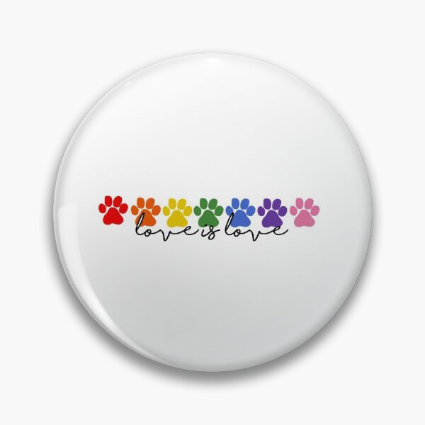 Item preview, love is love rainbow paws designed and sold by annaleeee.