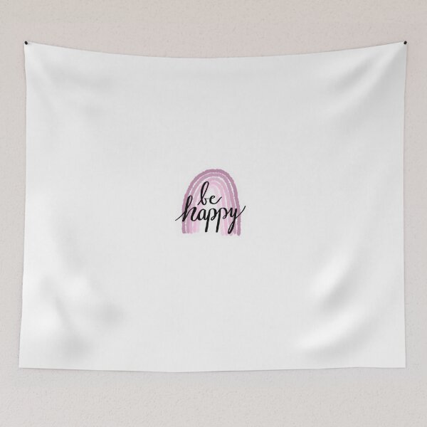 Item preview, Be Happy Purple Rainbow designed and sold by rlockman.