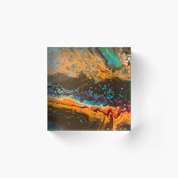 Earth's Core Acrylic Block