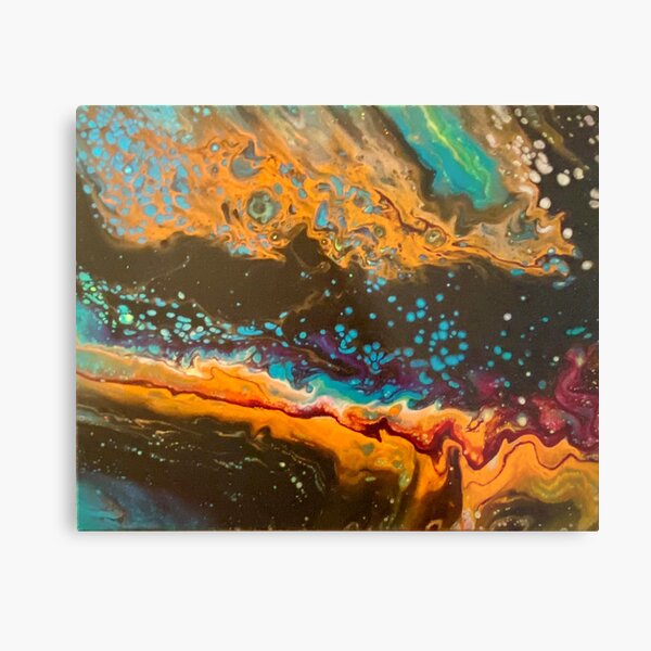 Earth's Core Metal Print