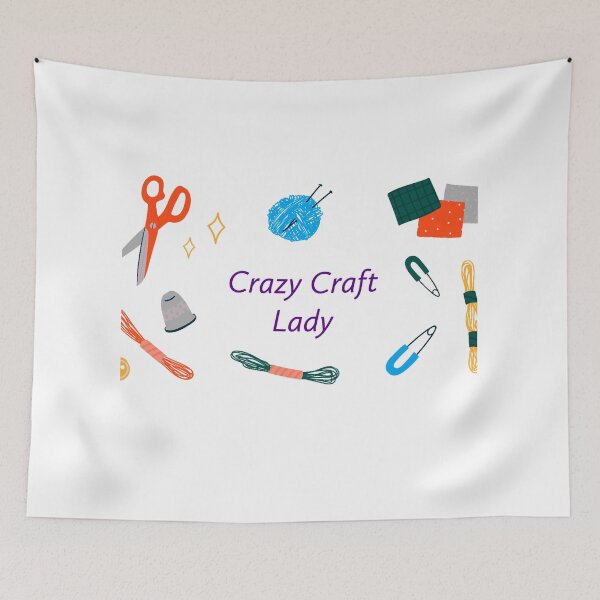 Item preview, Crazy Craft Lady designed and sold by CrazyCraftLady.