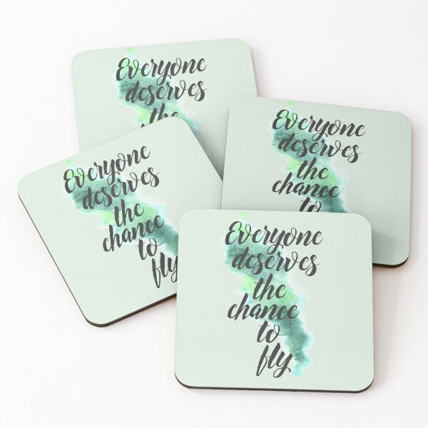 Item preview, Everyone Deserves the Chance to Fly designed and sold by Theatre Thoughts.