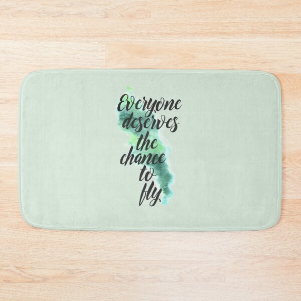 Item preview, Everyone Deserves the Chance to Fly designed and sold by Theatre Thoughts.