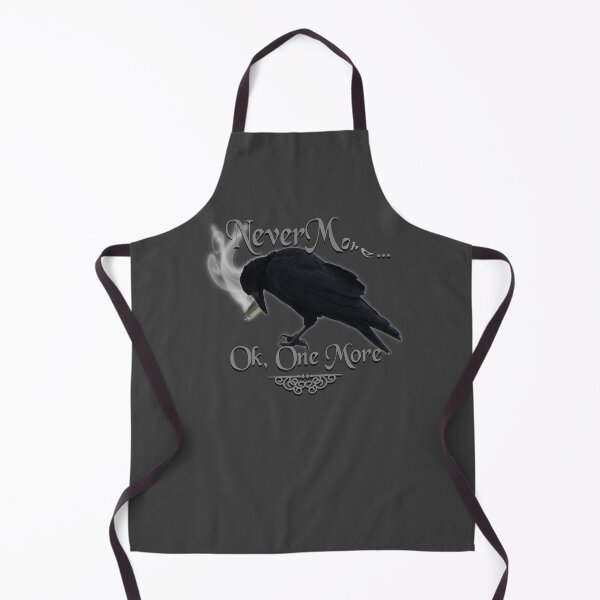 Item preview, Nevermore Raven with Cigar designed and sold by NoBonesLife.