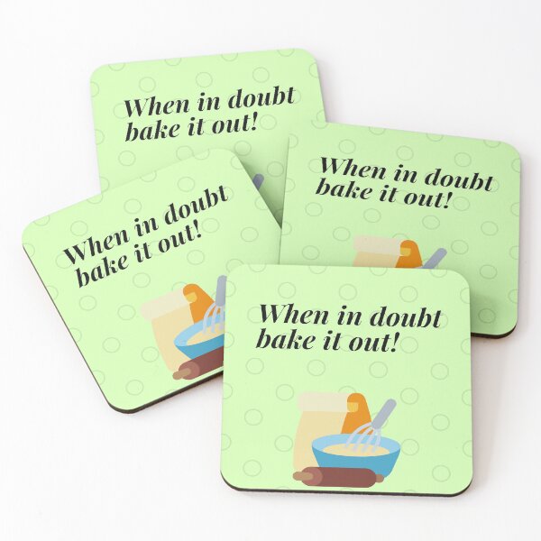 Item preview, when in doubt bake it out! designed and sold by PhoeniXDreamer.