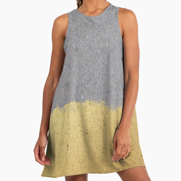 gold and grey dress Foil Leaf Short Sleeve Gown With Draped Details In Light Blue Gold
