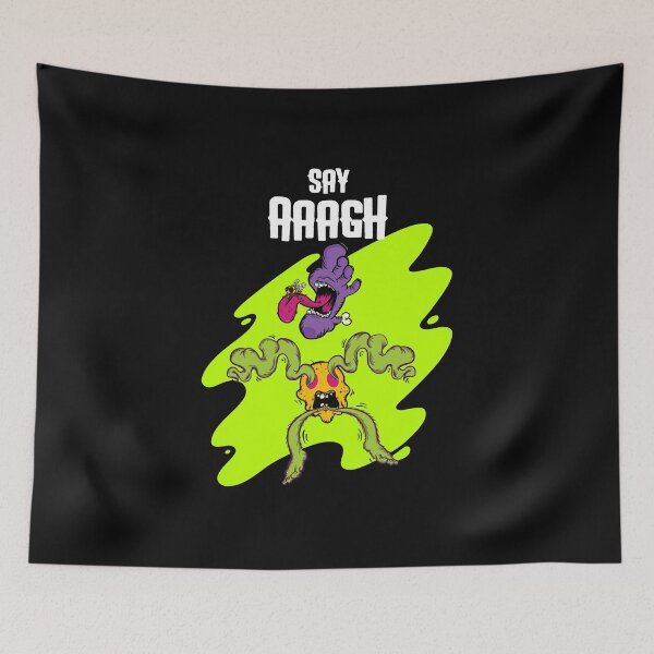 Item preview,  Say Aaagh. Funny. Dark Background. designed and sold by shirtdan.