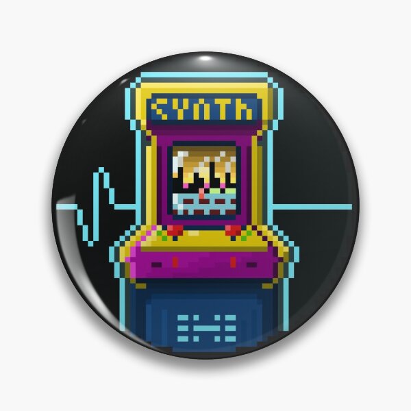 Item preview, Pixel Art 64bit Retro Arcade Machine  designed and sold by jadefyre.