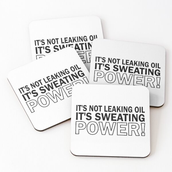 Item preview, It's Not Leaking Oil - Black designed and sold by AndrewY.