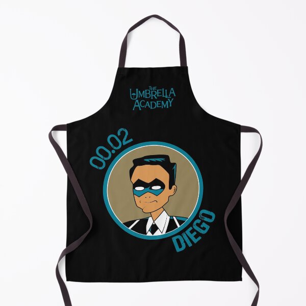 Item preview, UMBRELLA ACADEMY: DIEGO CARTOON (BLUE) designed and sold by FunGangStore.