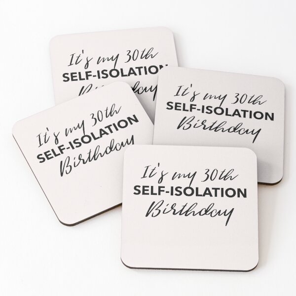 Item preview, It's My 30th Self-Isolation Birthday designed and sold by RougeAtelier.