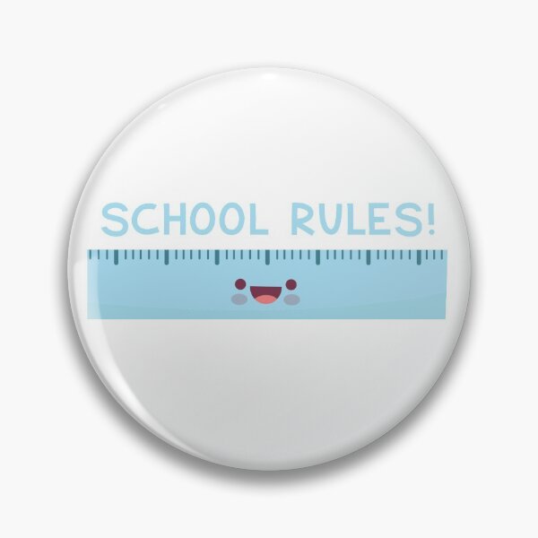 Item preview, School Rules with Ruler designed and sold by Kirsten Uecker.