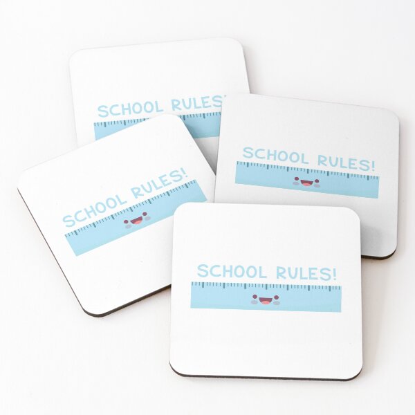 Item preview, School Rules with Ruler designed and sold by Kirsten Uecker.