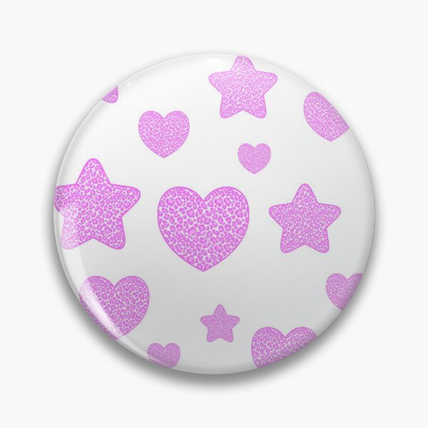 Item preview, cheetah stars and hearts sticker pack designed and sold by brissadesigns.