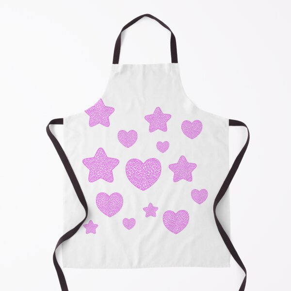 Item preview, cheetah stars and hearts sticker pack designed and sold by brissadesigns.