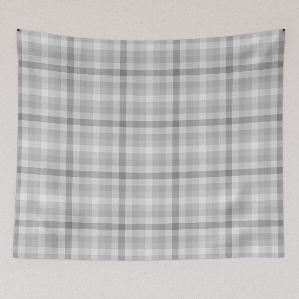 Item preview, Silver Grey Tartan designed and sold by ArtHanbal.