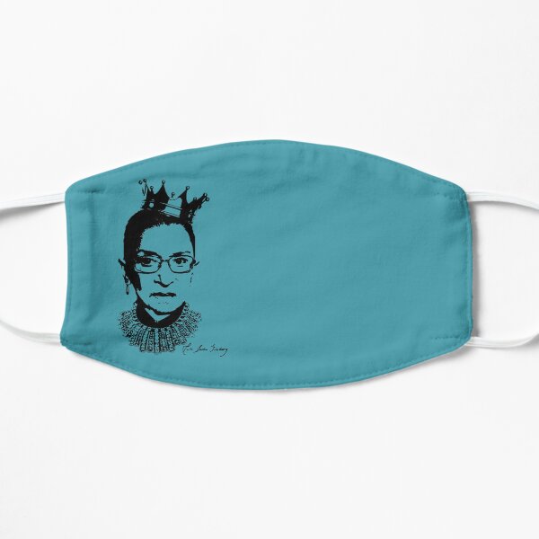 Ruth Bader Ginsburg Autograph Flat Mask