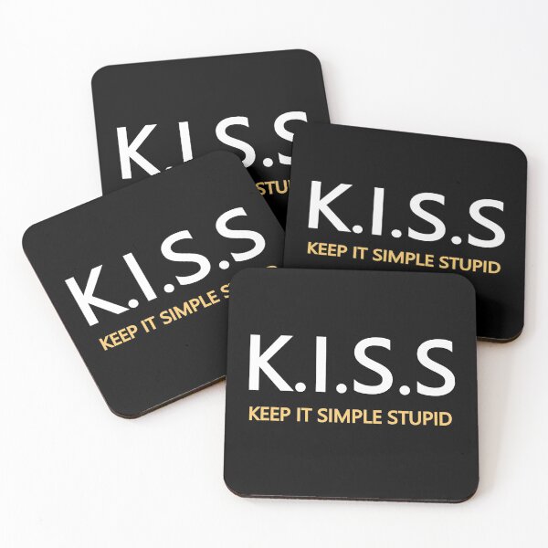 Item preview, K.I.S.S Keep It Simple Stupid designed and sold by SarcasticWords.