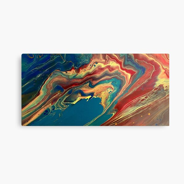 Desert Oasis Metal Print