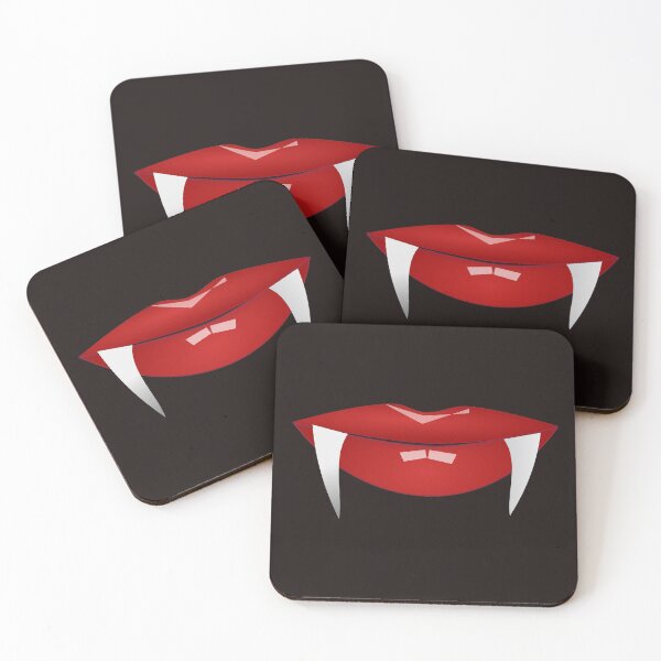 Item preview, Vampire Lips with Fangs  designed and sold by CocoBayWinning.