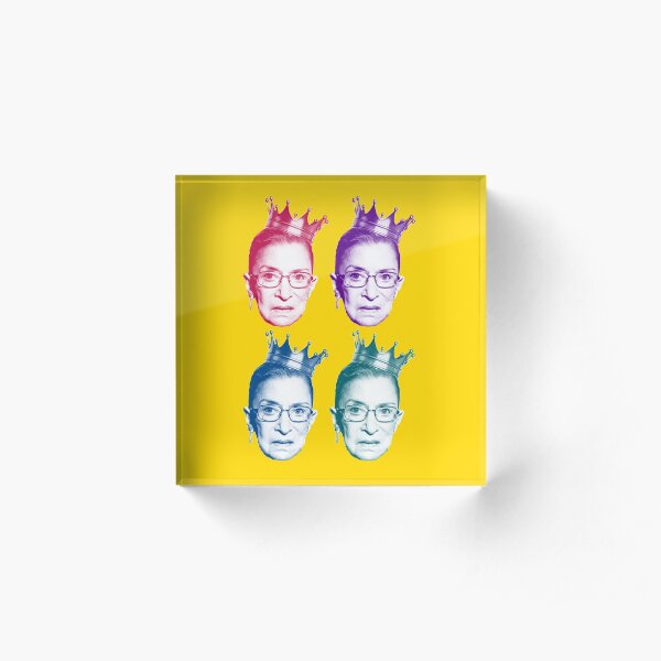 RBG times four Acrylic Block