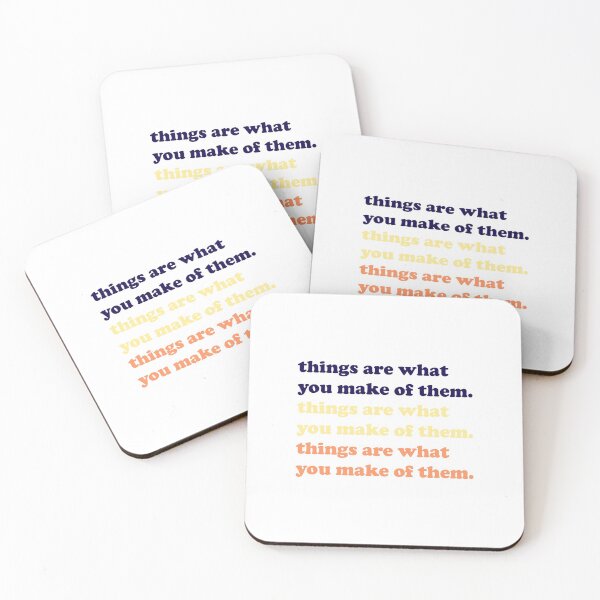 Item preview, things are what you make of them designed and sold by robotsforgood.