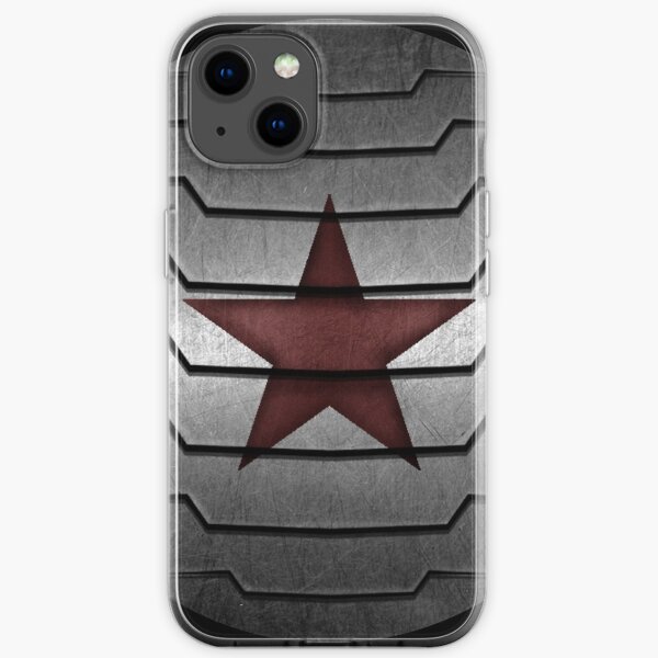 Winter Soldier Star iPhone Soft Case