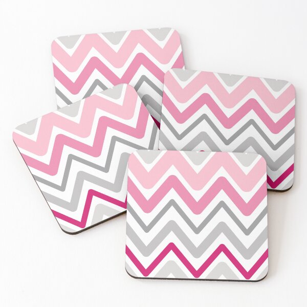 Item preview, Pink Chevron Waves designed and sold by VintageStyle.
