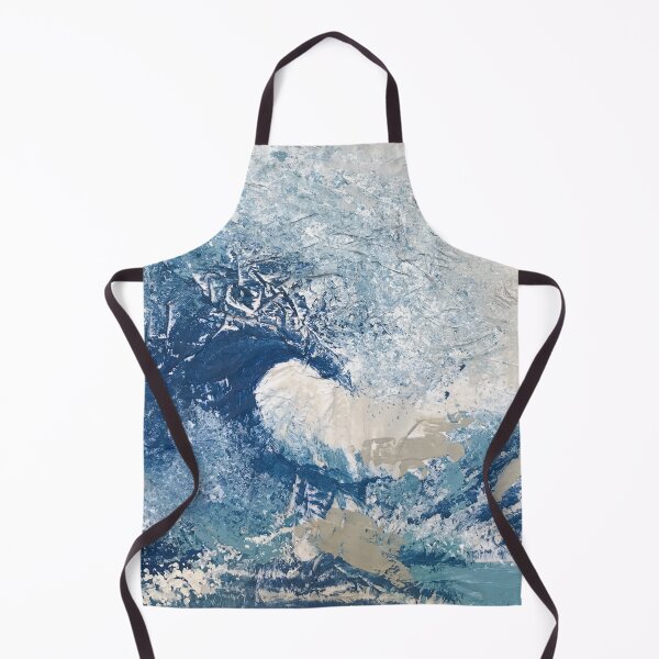 Item preview, Wave Off Kanagawa Abstract Japanese Asian Art designed and sold by Brushedinbold.