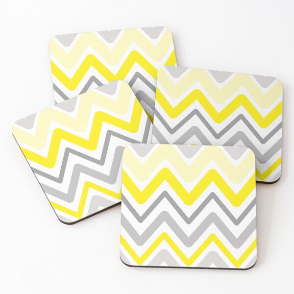 Item preview, Yellow Chevron Waves designed and sold by VintageStyle.