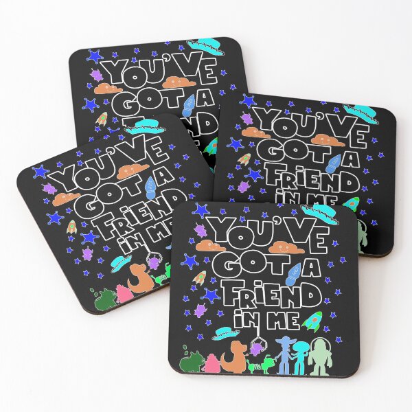 Item preview, you ve got friends in me with joy and happyness love card designed and sold by jorgelebeau.