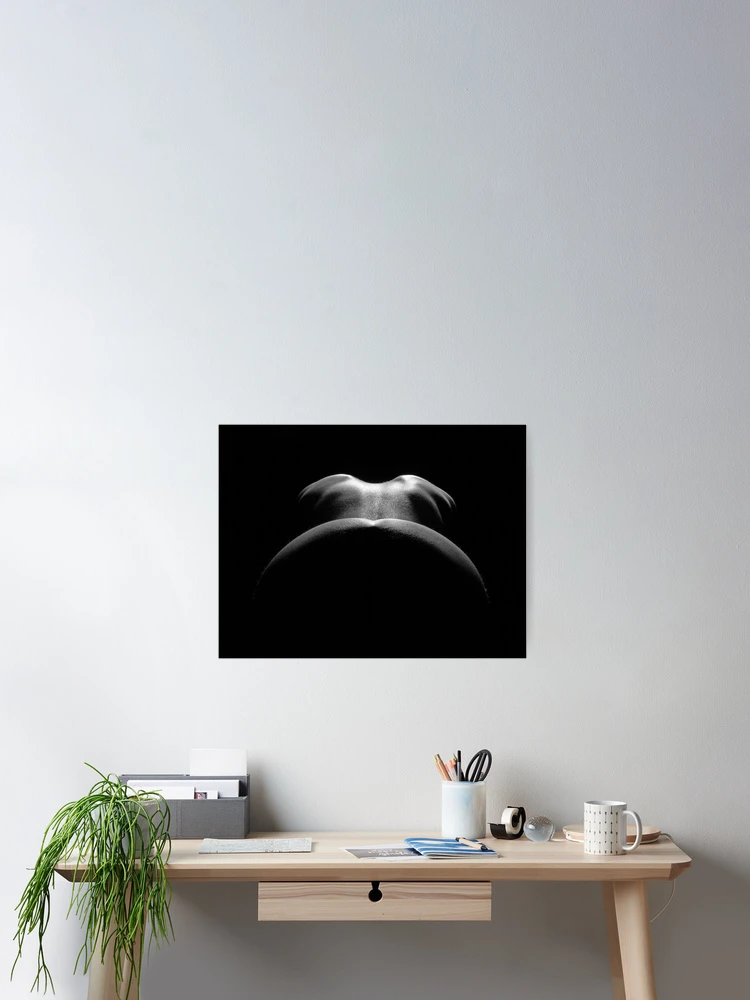 Thumbnail 2 of 3, Poster, Half Moon Rising! designed and sold by Maxoperandi.