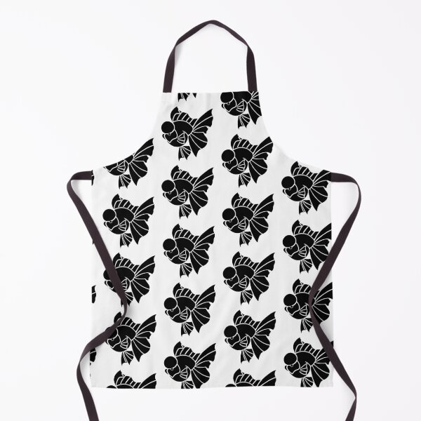 Item preview, Oranda Full Black Goldfish Logo 0311 designed and sold by Nosnah.