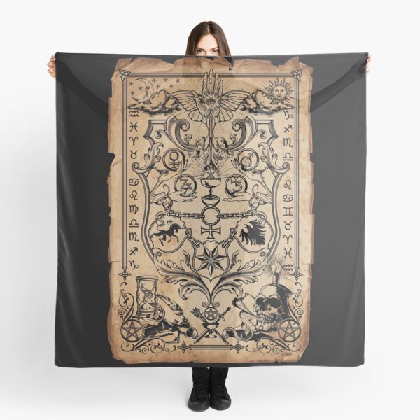 Alchemy Spell Scroll Scarf