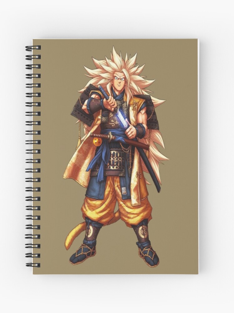 Goku super saiyan Blue by bessalius Spiral Notebook by Bessalius