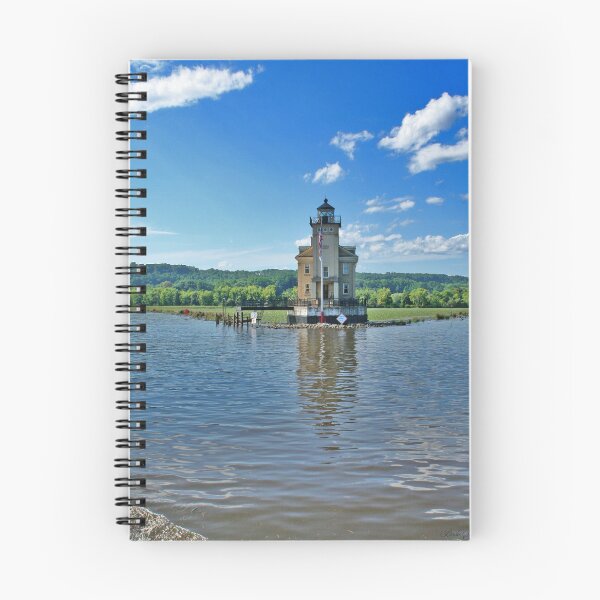 Item preview, Rondout Lighthouse On The Hudson River designed and sold by Linda Sannuti.