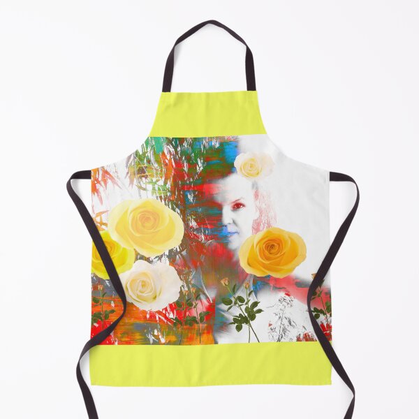 Item preview, Yellow & Abstract & Roses designed and sold by silviasunflower.