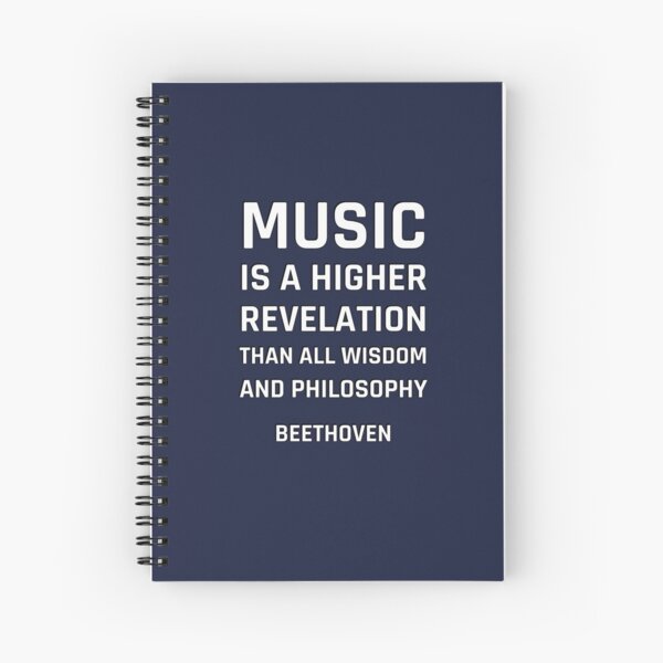 Item preview, Beethoven Quotes - Music is a higher revelation than all wisdom and philosophy  designed and sold by Inspirationmotivation.