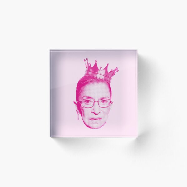 RBG pink Acrylic Block