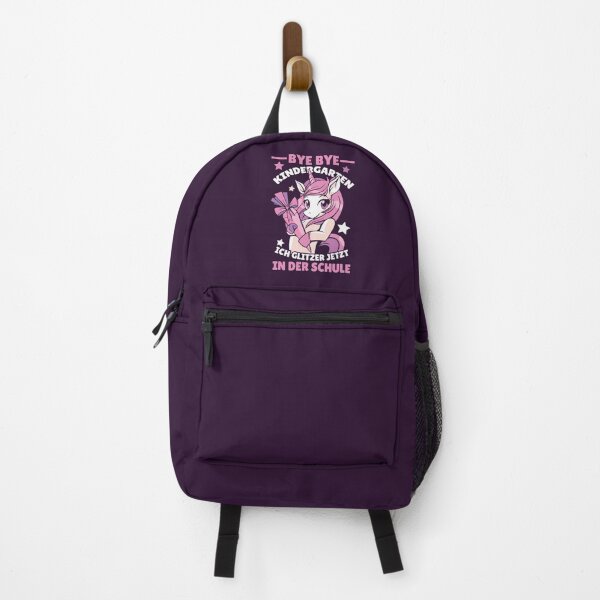 Item preview, Unicorn BYE BYE KINDERGARTEN ICH GLITZER JETZT IN DER SCHULE designed and sold by finnimoo.